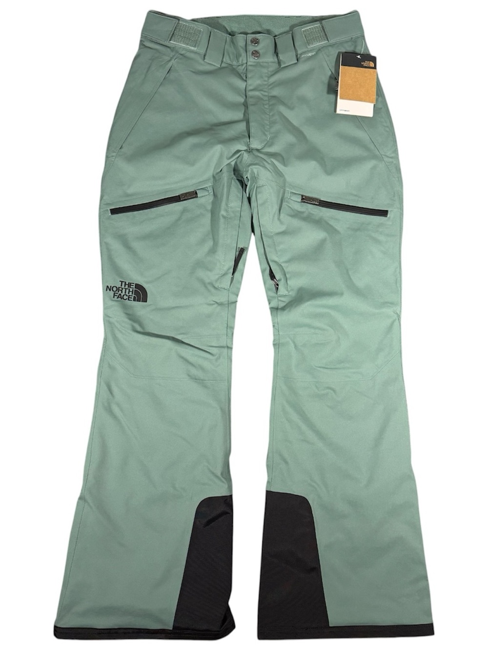 The North Face Men’s Sage Green Snow Cargo Pants with Black Reinforced Hems